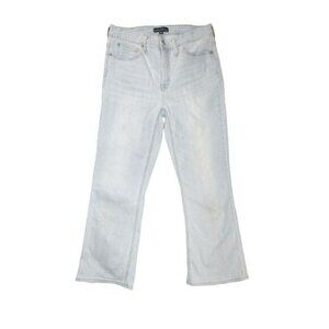J Crew Mercantile Womens 30 Blue Straight‎ Leg Jeans Mid Rise Casual Stretch